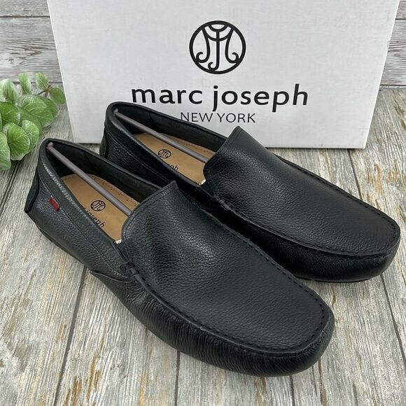 Marc Joseph Dwight Place Moc Toe Driver Golf Leather Shoes Size 12 - Picture 1 of 11